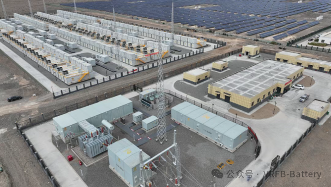 哈密首座100MW/400MWh全钒液流储能电站顺利建成