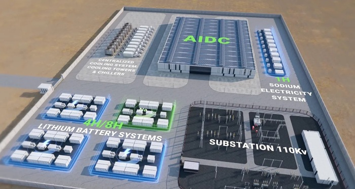 8h长时储能！海辰储能AIDC储能解决方案亮相RE+2025