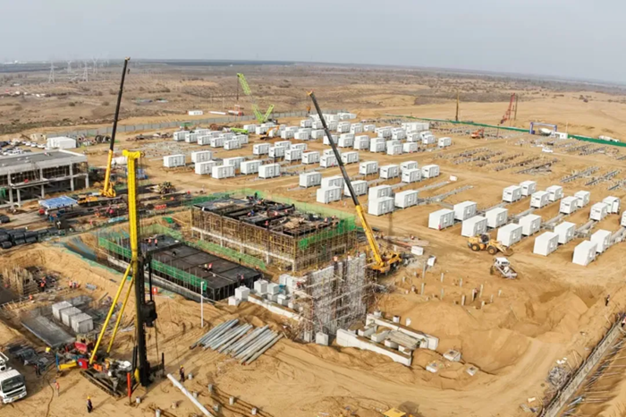 联合体首个构网型储能年底并网！科力远、星辰新能等共建鄂尔多斯300MW/1200MWh独立储能电站