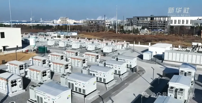 新华社点赞晶科科技肥东100MW/200MWh储能电站：“超级充电宝”保障寒冬用电无忧